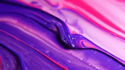 Artistic fluid painting