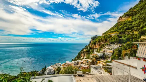 Amalfi Coast landscape wallpaper HD 4K for desktop