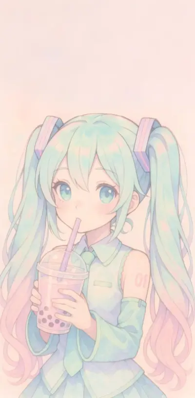 Personnage Manga Mignon