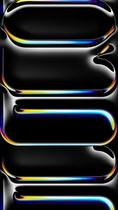 Futuristic Argent Outlines iOS 26