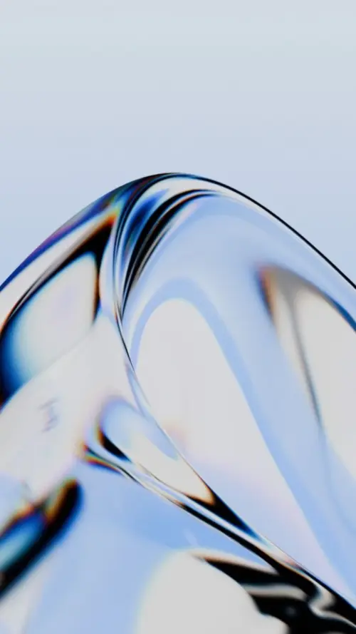 Silver and Glass Fluidity IOS 26 wallpaper HD 4K for phone