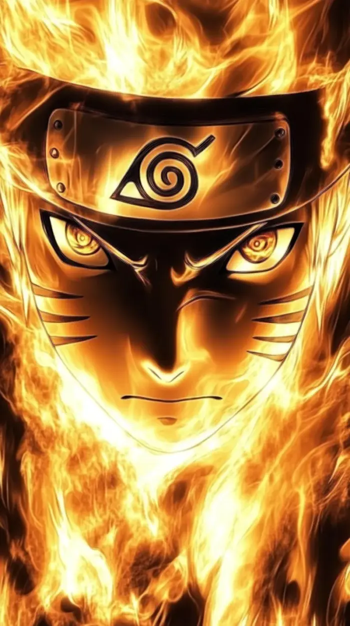 Naruto de feu Arriere plan