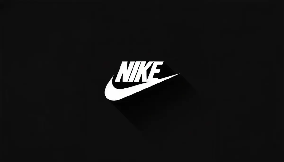 Logo Nike Arrière Plan Noir