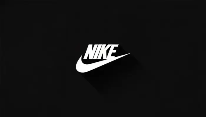 Logo Nike Arrière Plan Noir