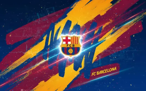 FC Barcelona Logo wallpaper HD 4K for desktop
