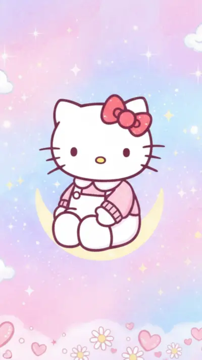 Hello Kitty Arrière Plan Mignon