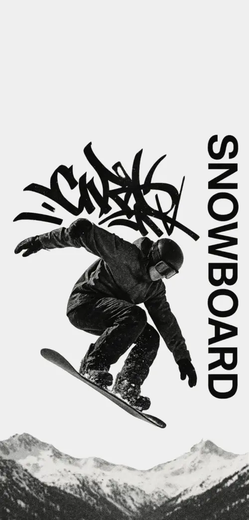 Snowboard Arrière Plan télephone fonds d’écran HD 4K pour téléphone