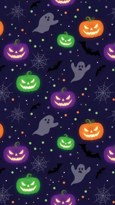 Halloween Arrière Plan Citrouilles