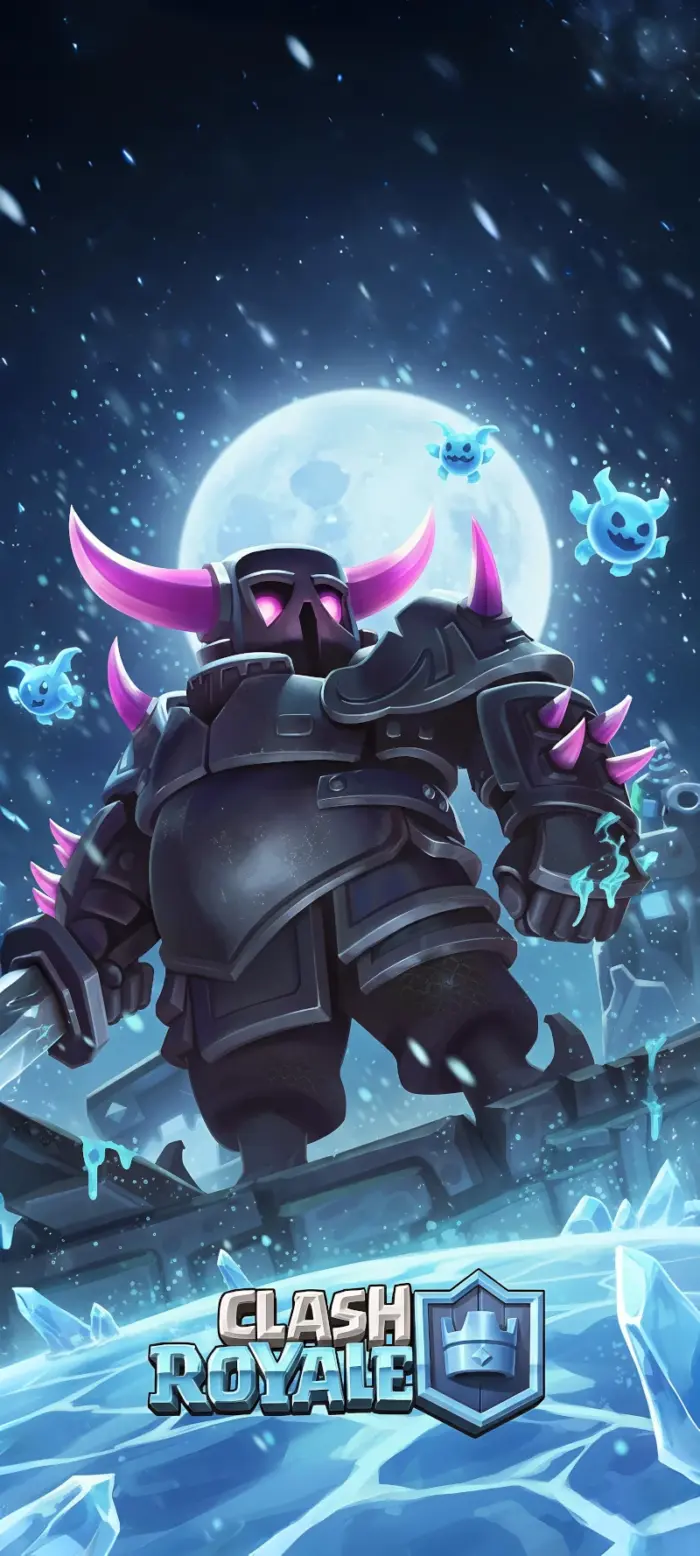 The Ice Giant Clash Royale Phone Background