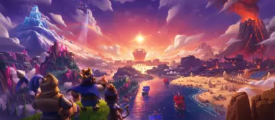 Paysage Fantastique Clash Royale
