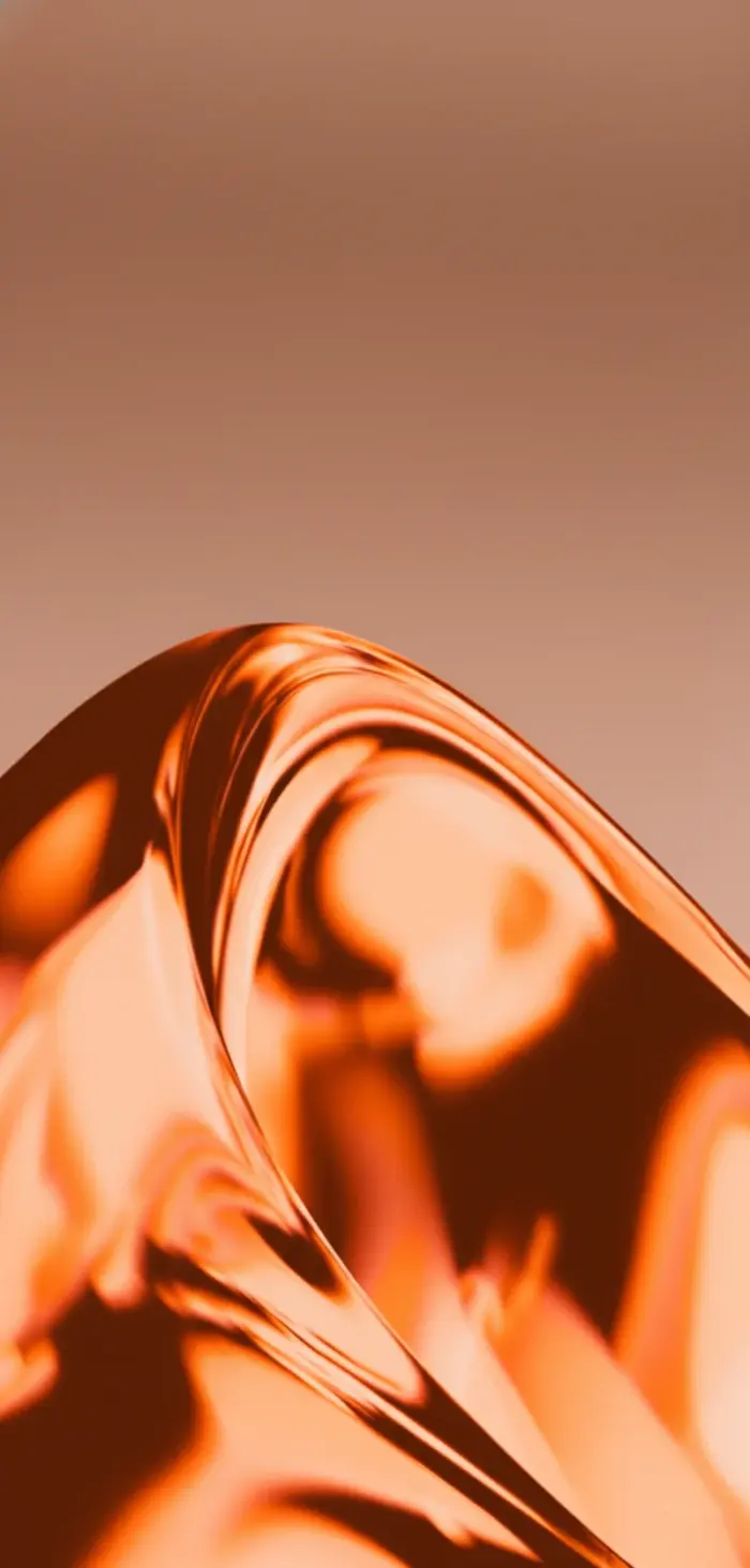 IOS 26 Background Abstract Elegant and Futuristic Orange