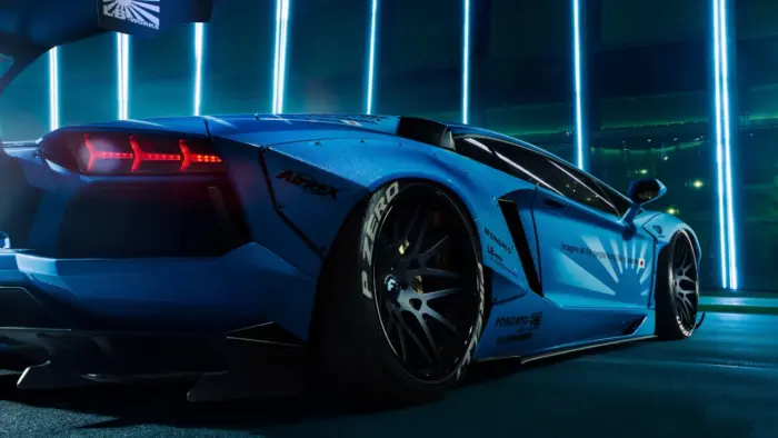 Lamborghini STO Bleu Custom