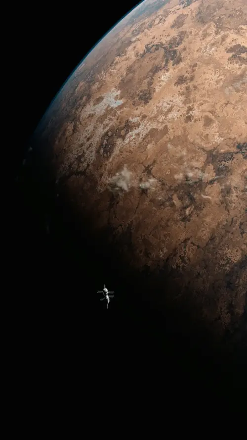 Exploration spatiale Arrière Plan fonds d’écran HD 4K pour téléphone