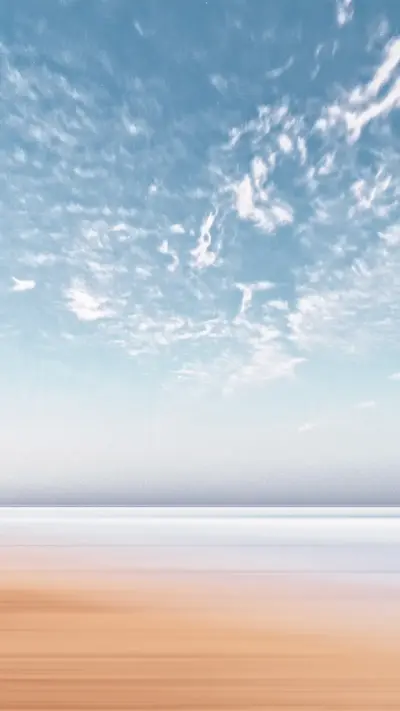Paysage Plage Flouter