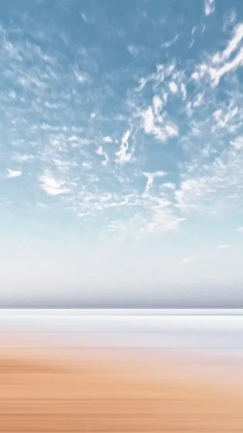 Beach Landscape Blur wallpaper HD 4K for phone