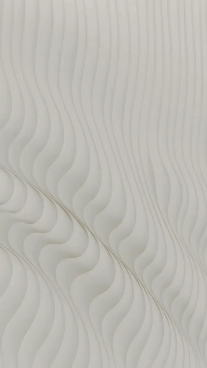 White Curve Abstract