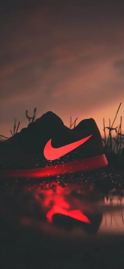 Logo Nike Styler rouge