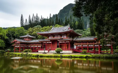 Japanese Temple wallpaper HD 4K for desktop