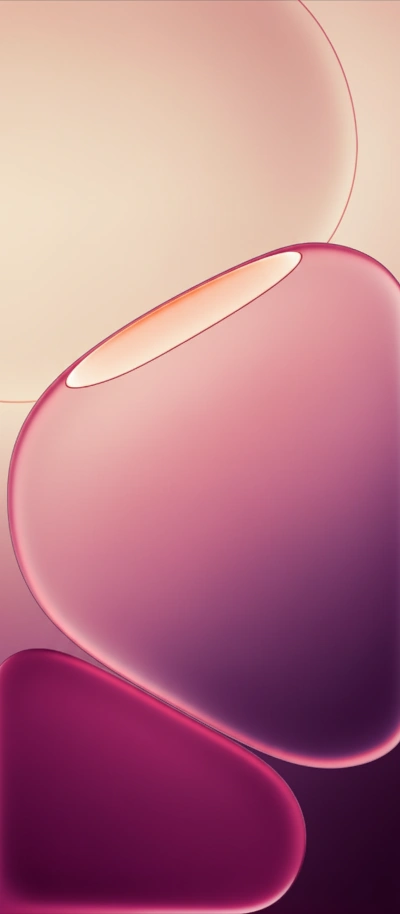 Bullles rose design arrière plan