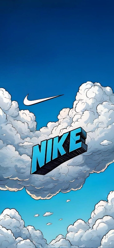 Nike logo illustration Cloud