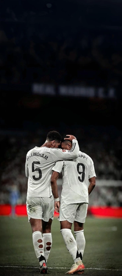 Bellingham and Mbappe Real Madrid