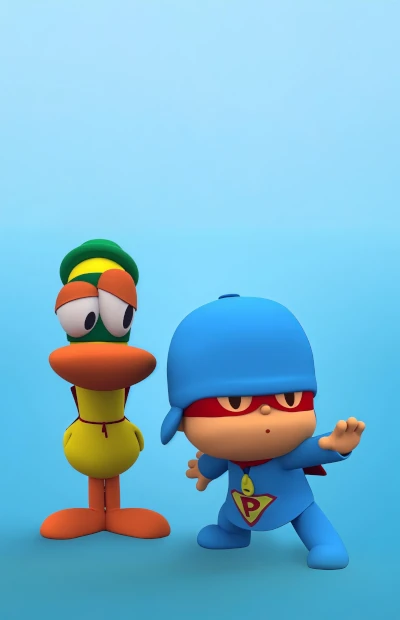 Pato and Pocoyo background