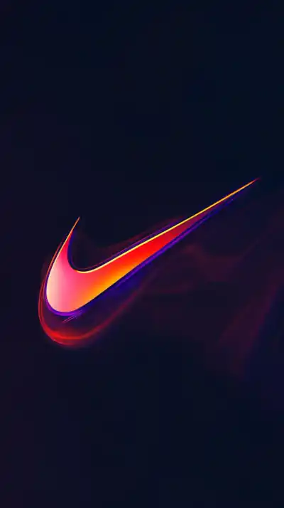 Nike logo design background