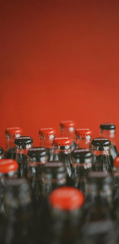 Glass Coca-Cola bottle