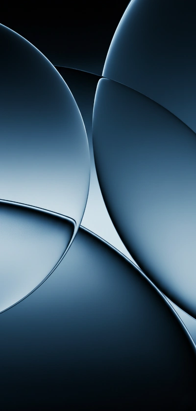 Modern blue background for iOS 26