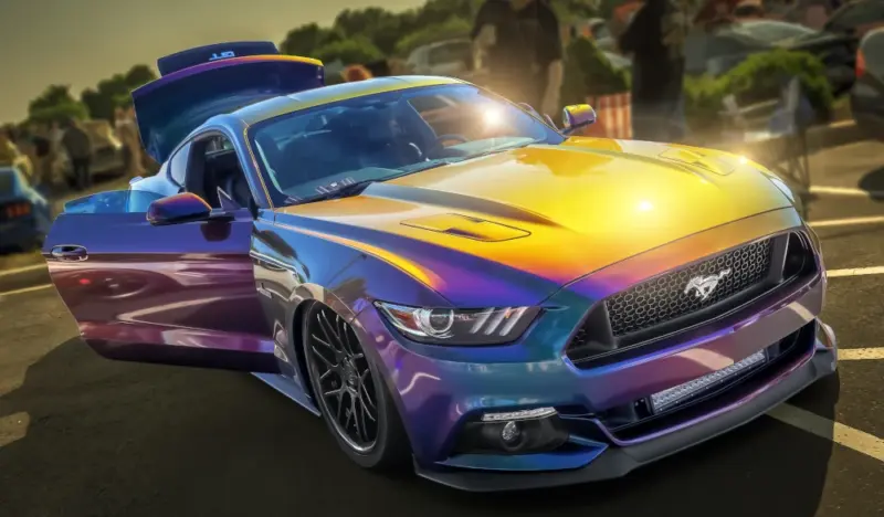 Ford Mustang custom PC background