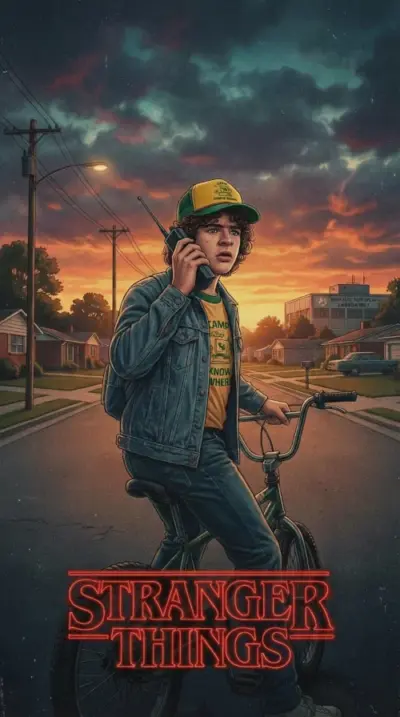 Personnage Dustin Stranger Things