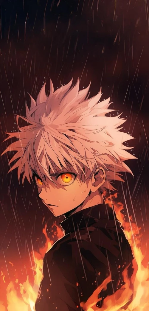 Fire Hero in the Rain