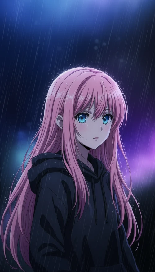 Anime character background for phone