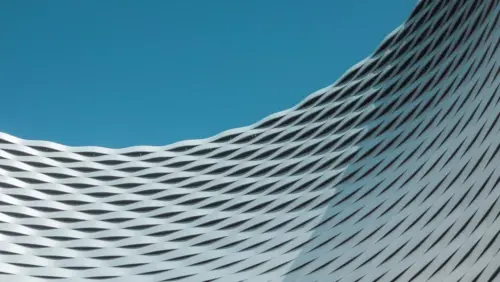 Modern and abstract architecture