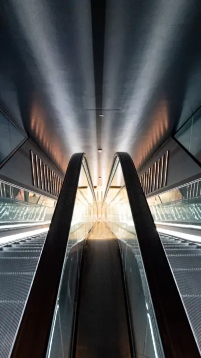 Escalator moderne