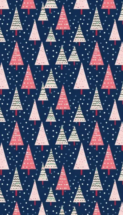 Motif de sapins de noel