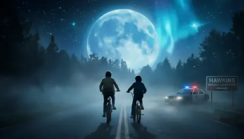 Inspiration paysage Stranger Things fonds d’écran HD 4K pour ordinateur