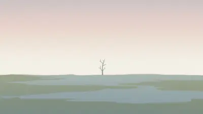 Petit arbre solitaire