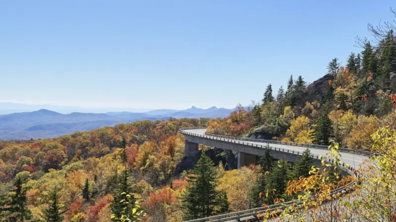Route d'Automne en Montagne