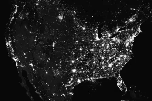 USA satellite imagery