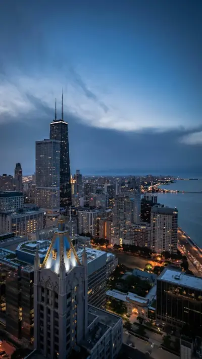 Photographie de gratte ciel Chicago