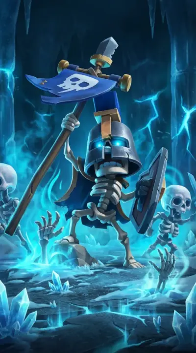 Roi des Squelettes Clash Royale
