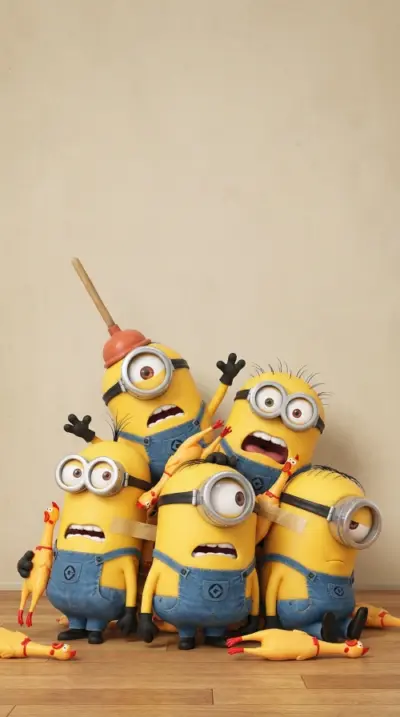 Personnage Minions drôle