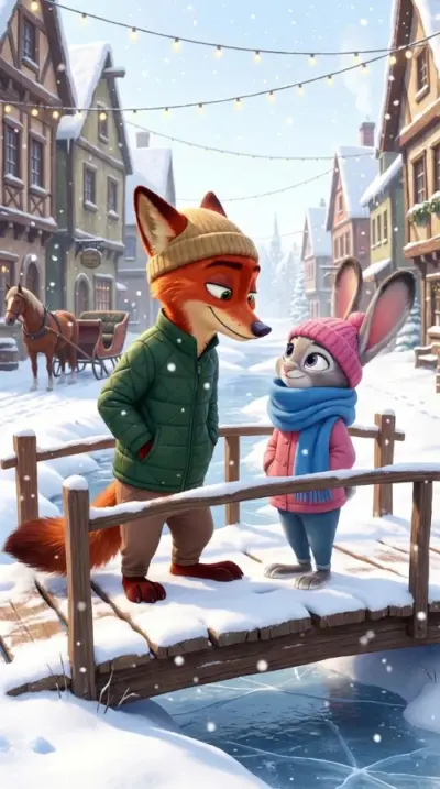 Judy Hopps et Nick Zootopie