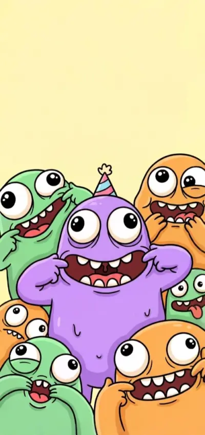 Petit monstres mignon