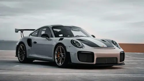 Grey Porsche 911 GT3 RS wallpaper HD 4K for desktop