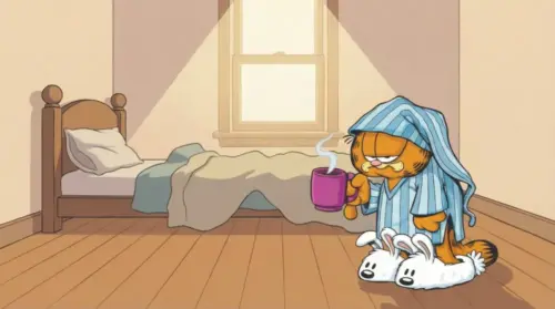 Garfield character background wallpaper HD 4K for desktop