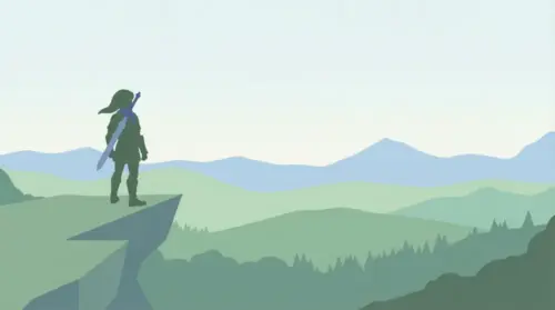 Zelda jeux video minimaliste fonds d’écran HD 4K pour ordinateur