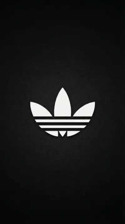 Adidas arrière plan noir