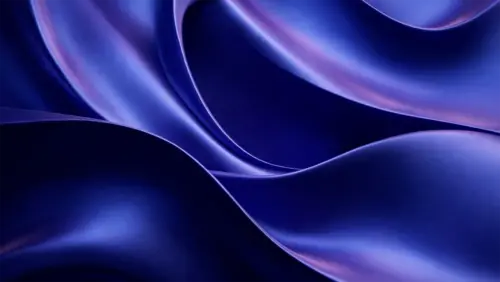 Abstract blue and purple fluid waves wallpaper HD 4K for desktop